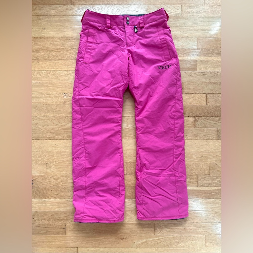 Volcom | Pink Snow Pants - Picture 2 of 13
